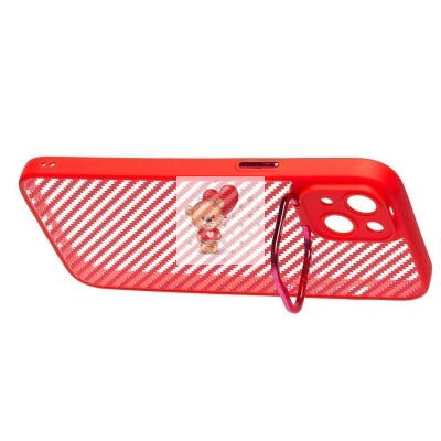 Чехол-накладка для Apple iPhone 14 Plus (красный) - PC077 Чехол-накладка для Apple iPhone 14 Plus (красный) - PC077