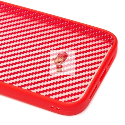 Чехол-накладка для Apple iPhone 14 Plus (красный) - PC077 Чехол-накладка для Apple iPhone 14 Plus (красный) - PC077