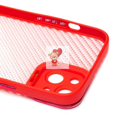 Чехол-накладка для Apple iPhone 14 Plus (красный) - PC077 Чехол-накладка для Apple iPhone 14 Plus (красный) - PC077