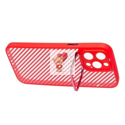 Чехол-накладка для Apple iPhone 14 Pro Max (красный) - PC077 Чехол-накладка для Apple iPhone 14 Pro Max (красный) - PC077