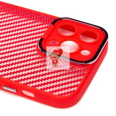 Чехол-накладка для Apple iPhone 14 Pro Max (красный) - PC077 Чехол-накладка для Apple iPhone 14 Pro Max (красный) - PC077