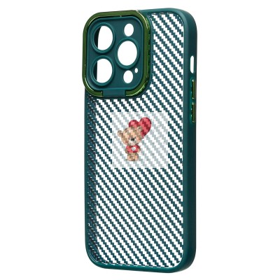 Чехол-накладка для Apple iPhone 14 Pro (темно-зеленый) - PC077 Чехол-накладка для Apple iPhone 14 Pro (темно-зеленый) - PC077