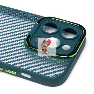 Чехол-накладка для Apple iPhone 14 Pro (темно-зеленый) - PC077 Чехол-накладка для Apple iPhone 14 Pro (темно-зеленый) - PC077