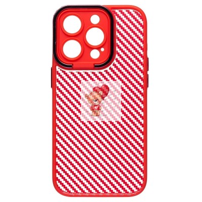 Чехол-накладка для Apple iPhone 14 Pro (красный) - PC077