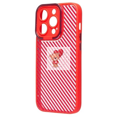 Чехол-накладка для Apple iPhone 14 Pro (красный) - PC077