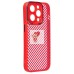 Чехол-накладка для Apple iPhone 14 Pro (красный) - PC077