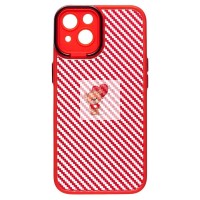 Чехол-накладка для Apple iPhone 14 (красный) - PC077 Чехол-накладка для Apple iPhone 14 (красный) - PC077