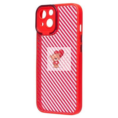 Чехол-накладка для Apple iPhone 14 (красный) - PC077