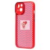 Чехол-накладка для Apple iPhone 14 (красный) - PC077