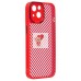 Чехол-накладка для Apple iPhone 14 (красный) - PC077