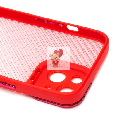 Чехол-накладка для Apple iPhone 14 (красный) - PC077