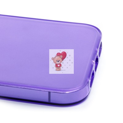 Чехол-накладка для Apple iPhone 13 Pro Max (фиолетовый) - PC079