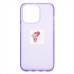 Чехол-накладка для Apple iPhone 13 Pro (фиолетовый) - PC079
