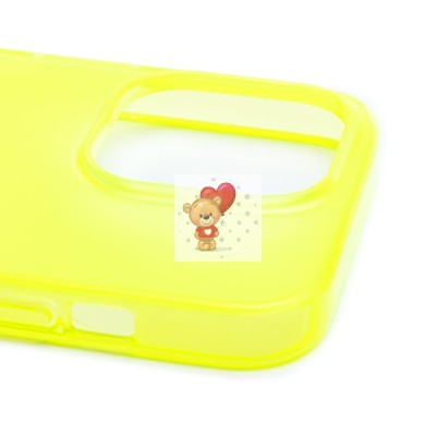 Чехол-накладка для Apple iPhone 14 Pro Max (желтый) - PC079 Чехол-накладка для Apple iPhone 14 Pro Max (желтый) - PC079