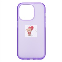 Чехол-накладка для Apple iPhone 14 Pro (фиолетовый) - PC079 Чехол-накладка для Apple iPhone 14 Pro (фиолетовый) - PC079