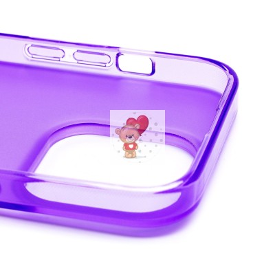 Чехол-накладка для Apple iPhone 14 Pro (фиолетовый) - PC079