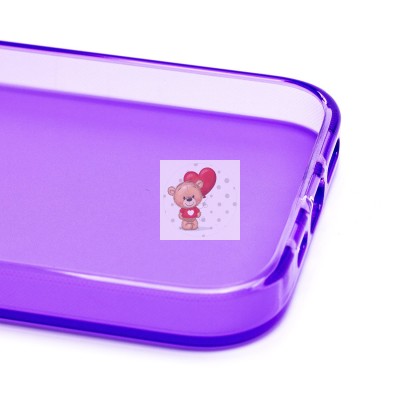 Чехол-накладка для Apple iPhone 14 Pro (фиолетовый) - PC079