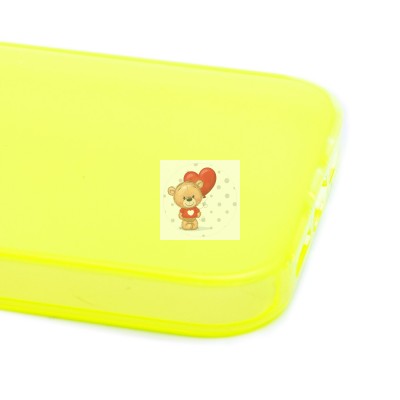 Чехол-накладка для Apple iPhone 14 Pro (желтый) - PC079