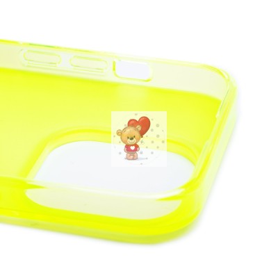 Чехол-накладка для Apple iPhone 14 Pro (желтый) - PC079