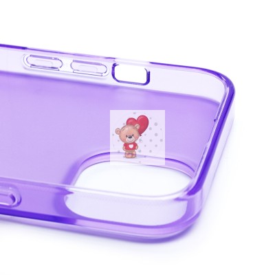 Чехол-накладка для Apple iPhone 14 (фиолетовый) - PC079