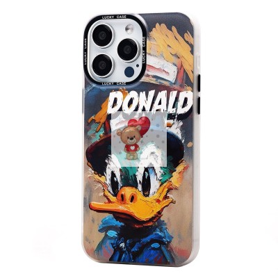 Чехол-накладка для Apple iPhone 15 Pro Max - (003) (многоцветный) - PC081