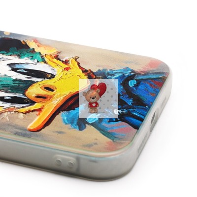 Чехол-накладка для Apple iPhone 15 Pro Max - (003) (многоцветный) - PC081