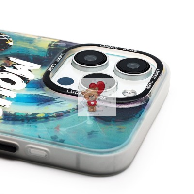 Чехол-накладка для Apple iPhone 15 Pro Max - (006) (многоцветный) - PC081