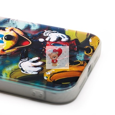 Чехол-накладка для Apple iPhone 15 Pro Max - (006) (многоцветный) - PC081