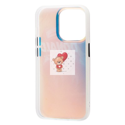 Чехол-накладка для Apple iPhone 15 Pro - (003) (многоцветный) - PC081