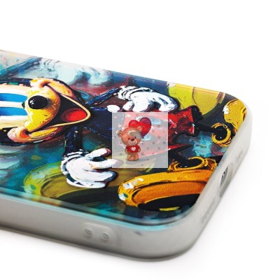 Чехол-накладка для Apple iPhone 15 Pro - (006) (многоцветный) - PC081