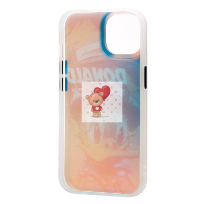 Чехол-накладка для Apple iPhone 15 - (003) (многоцветный) - PC081