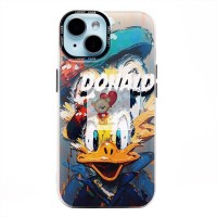 Чехол-накладка для Apple iPhone 15 - (004) (многоцветный) - PC081