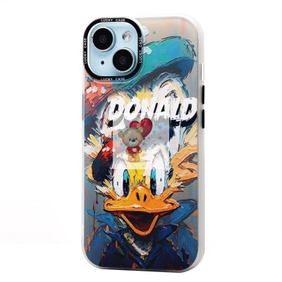 Чехол-накладка для Apple iPhone 15 - (004) (многоцветный) - PC081