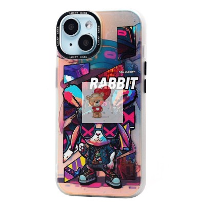 Чехол-накладка для Apple iPhone 15 - (005) (многоцветный) - PC081 Чехол-накладка для Apple iPhone 15 - (005) (многоцветный) - PC081