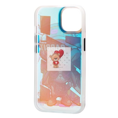 Чехол-накладка для Apple iPhone 15 - (005) (многоцветный) - PC081 Чехол-накладка для Apple iPhone 15 - (005) (многоцветный) - PC081