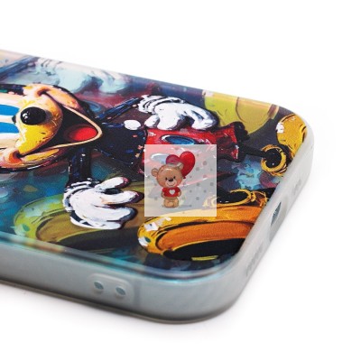 Чехол-накладка для Apple iPhone 15 - (006) (многоцветный) - PC081 Чехол-накладка для Apple iPhone 15 - (006) (многоцветный) - PC081