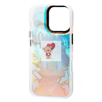 Чехол-накладка для Apple iPhone 16 Pro - (004) (многоцветный) - PC081