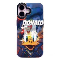 Чехол-накладка для Apple iPhone 16 - (004) (многоцветный) - PC081