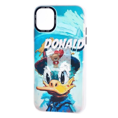 Чехол-накладка для Apple iPhone11 - (003) (многоцветный) - PC081