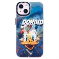 Чехол-накладка для Apple iPhone 14 - (004) (многоцветный) - PC081 Чехол-накладка для Apple iPhone 14 - (004) (многоцветный) - PC081