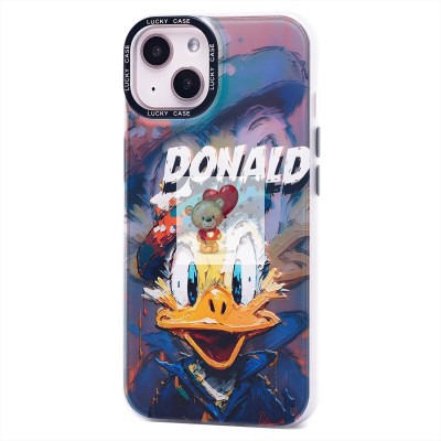 Чехол-накладка для Apple iPhone13 - (004)(многоцветный) - PC081