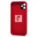 Чехол-накладка для Apple iPhone 11 (красный) - PC084 экокожа