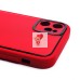 Чехол-накладка для Apple iPhone 11 (красный) - PC084 экокожа