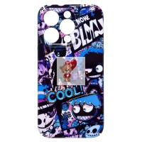 Чехол-накладка для Apple iPhone 14 Pro (F573) (многоцветный) - PC085 Чехол-накладка для Apple iPhone 14 Pro (F573) (многоцветный) - PC085