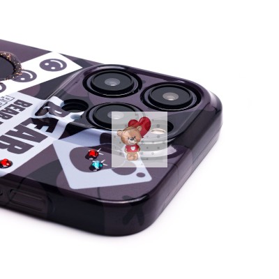 Чехол-накладка для Apple iPhone 15 Pro (F634) (многоцветный) - PC085