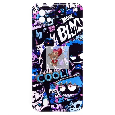 Чехол-накладка для OPPO realme C11 2021 (F573) (многоцветный) - PC085