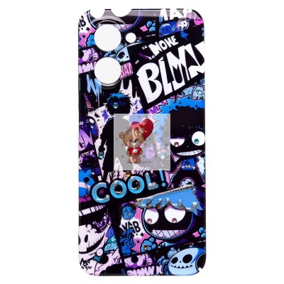 Чехол-накладка для OPPO realme C33 (F573) (многоцветный) - PC085