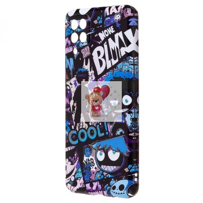 Чехол-накладка для Samsung Galaxy A12 (F573) (многоцветный) - PC085