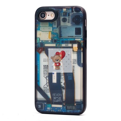 Чехол-накладка для Apple iPhone 7 - (001) (многоцветный) - PC088 Чехол-накладка для Apple iPhone 7 - (001) (многоцветный) - PC088