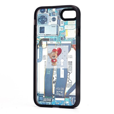 Чехол-накладка для Apple iPhone 7 - (001) (многоцветный) - PC088 Чехол-накладка для Apple iPhone 7 - (001) (многоцветный) - PC088